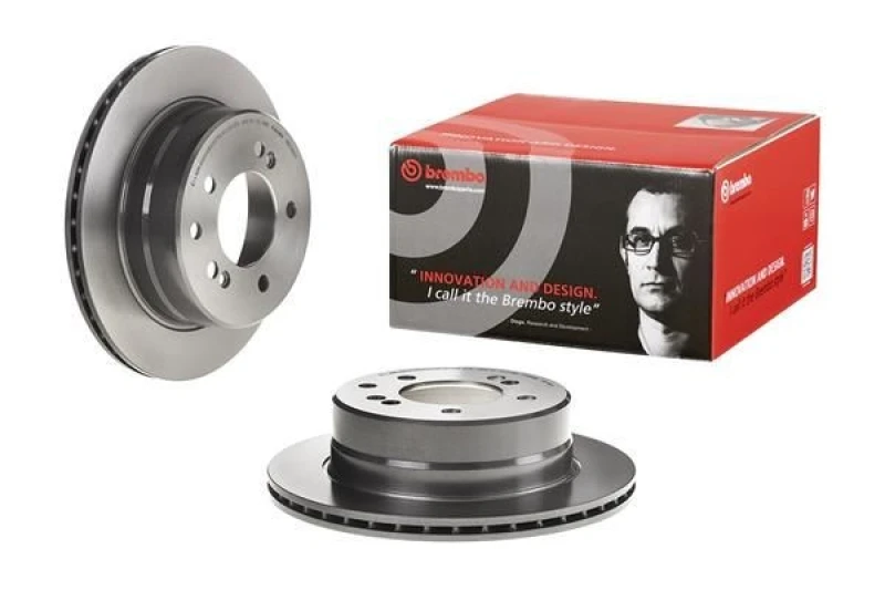 Image of BREMBO Brake disc BREMBO 09.E168.11