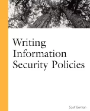 Image of writing information security policies