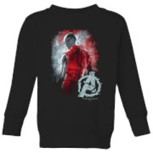 Image of Avengers Endgame Nebula Brushed Kids Sweatshirt - Black - 11-12 Years