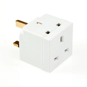 image of SMJ 2 Way Indoor Power Fused Adaptor