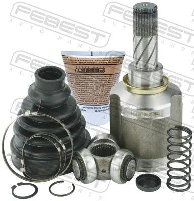 Image of FEBEST 2411-DUSTAWDLH CV Joint transmission sided Joint Kit,drive shaft (5)