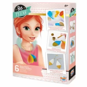 Image of Buki Be Teens Feather Jewellery, Multi