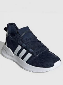 Image of adidas Originals U_Path Run Childrens Trainers - Navy/White