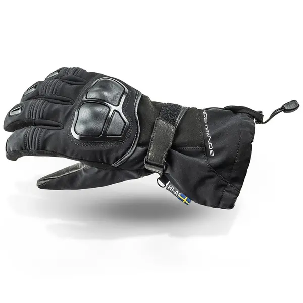 Image of Lindstrands Hede Black Gloves Size 6