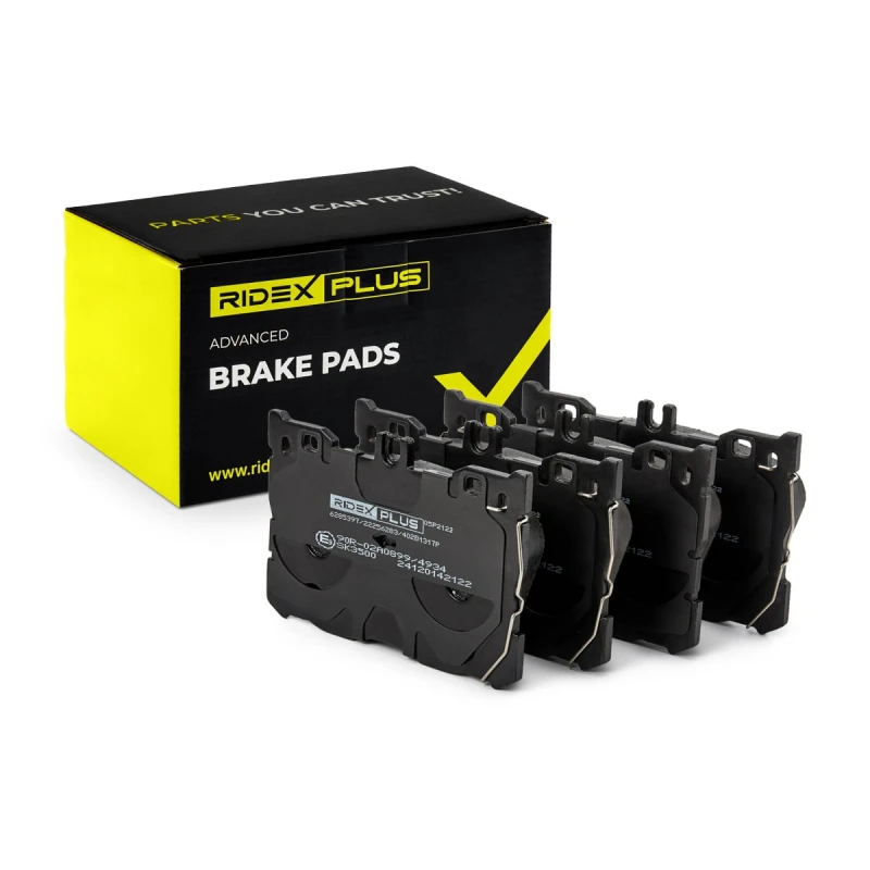 Image of RIDEX PLUS Brake pad set RIDEX PLUS 402B1317P
