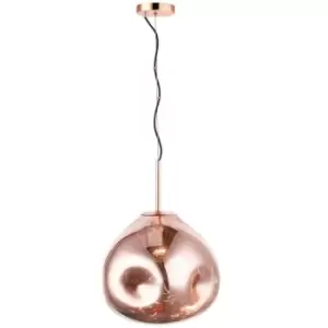 Image of Impex Nina 1 Light Large Copper