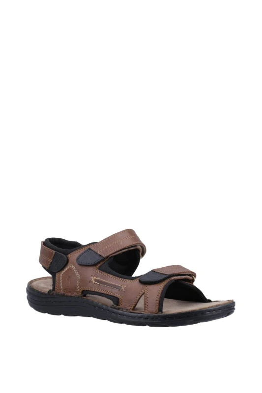 Image of Hush Puppies 'Alistair' Sandal Summer Tan