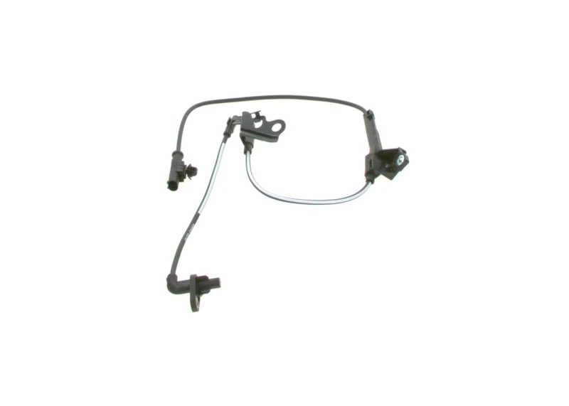 Image of Bosch 0 265 007 804 ABS Sensor with cable Sensor,wheel speed (412)