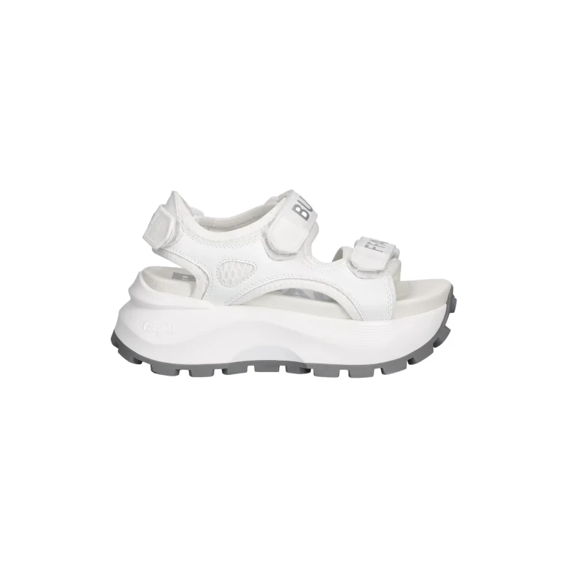 Image of Buffalo Womens wedge sandals Buffalo Manhatten Blanc Female 37