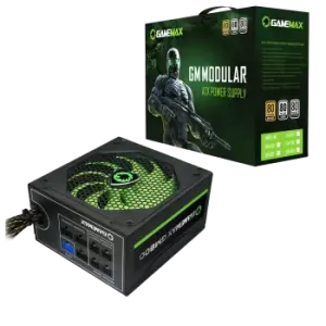 Image of GameMax GM800 800W Semi-Modular Power Supply 80 Plus Bronze