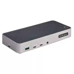 image of StarTech.com USB-C Triple Monitor Docking Station - HDMI/DP Triple...