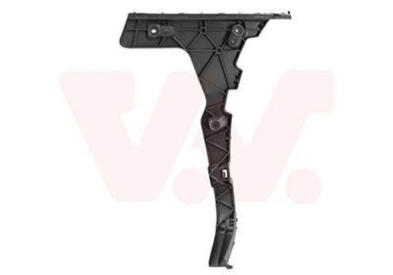 Image of VAN WEZEL Bumper bracket VAN WEZEL 0380537