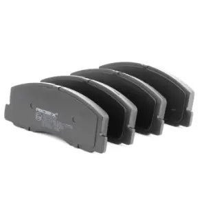 Image of RIDEX Brake pad set MITSUBISHI,DAIHATSU,PROTON 402B1007 MB277192,MB277193,MB316168 MB316188,MB316553,MB316570,MB316757,MB366284,MB366285,MB366286
