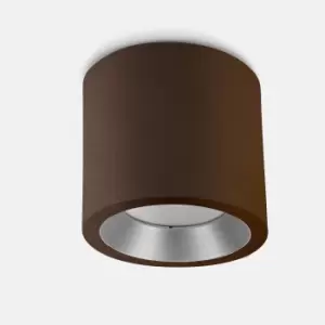 Image of Cosmos Outdoor LED Surface Mounted Ceiling Light Brown 12.6cm 1324lm 3000K IP65
