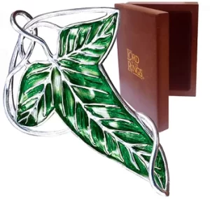 image of Lord of the Rings Elven Leaf Brooch Replica