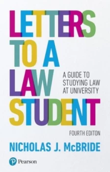 Image of Letters to a Law Student by Nicholas J McBride