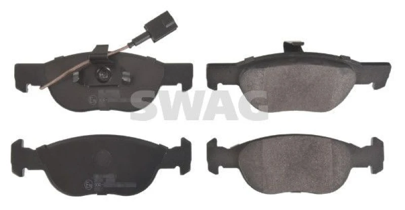 Image of Brake pad set SWAG 70 91 6089