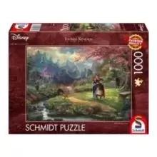 Image of Disney Dreams Collection - Mulan Blossoms of Love by Thomas Kinkade 1000 Piece Schmidt Puzzle