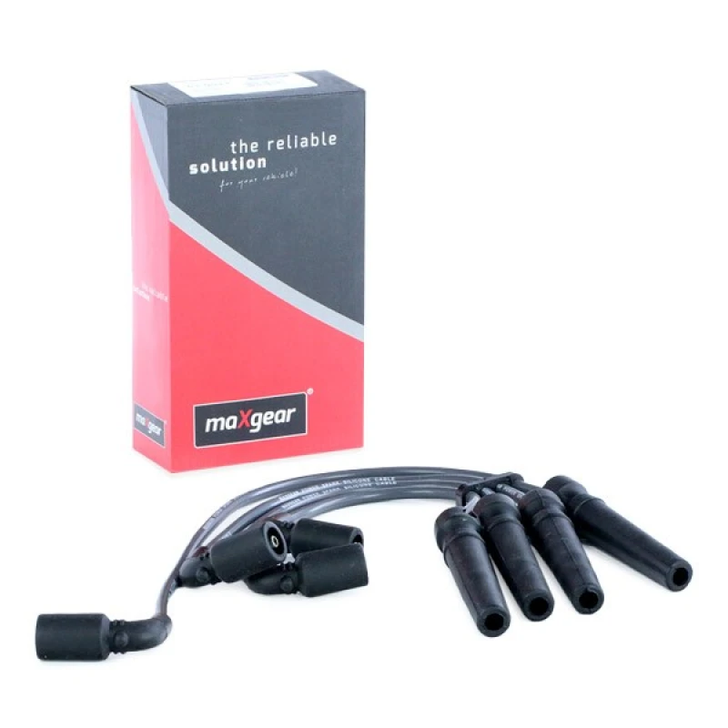 Image of MAXGEAR 53-0021 Ignition Lead Set Number of circuits: 4 Ignition Cable Kit (685)