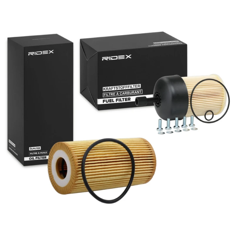 Image of RIDEX 4055F34707 Filter Set with gasket/seal Filter Set (4055)