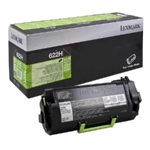 Image of Lexmark 62D2H00 Black Laser Toner Ink Cartridge