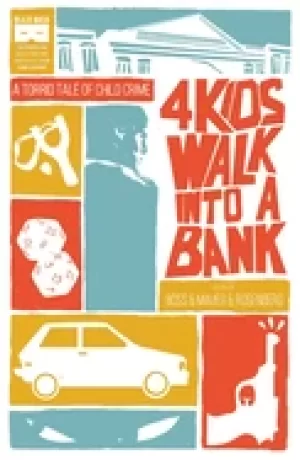 Image of 4 kids walk into a bank tp