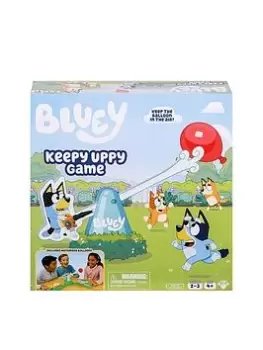 Image of Bluey Keepy Uppy Game. Keep The Balloon In The Air. Includes Motorized Balloon. 2-3 Players. Ages 4+