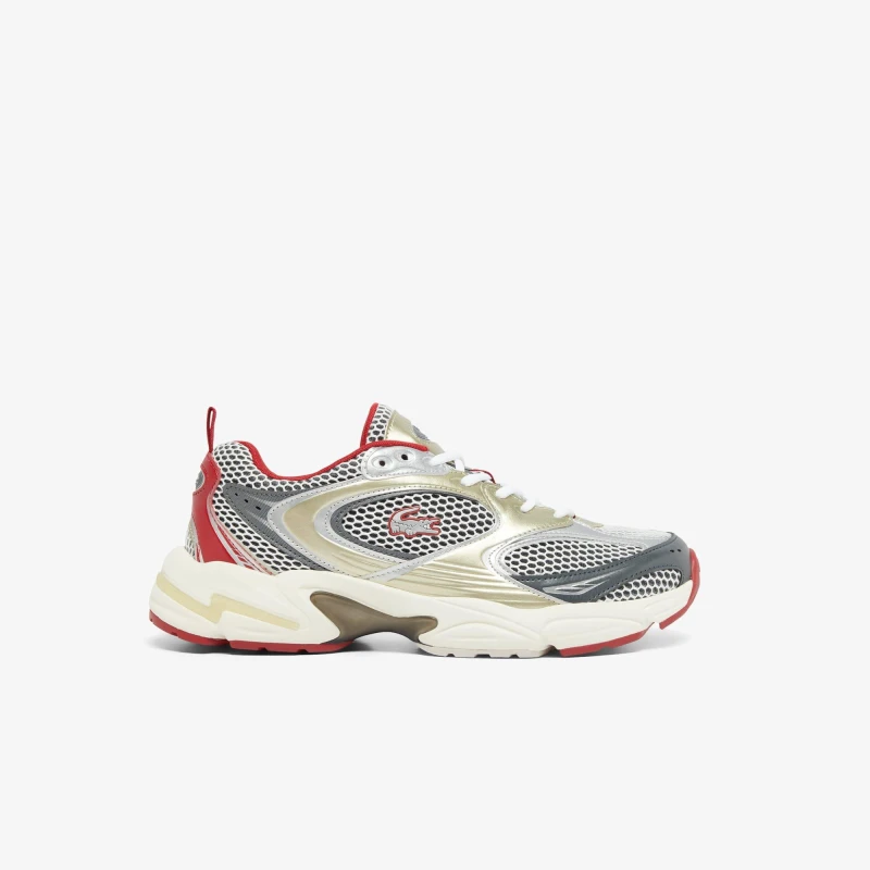 Image of Lacoste Storm 96 2K Trainers Red male UK 10.5
