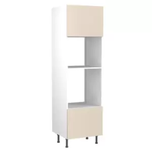 Image of KitchenKIT Slab 60cm Oven and Microwave Unit - Gloss Cashmere