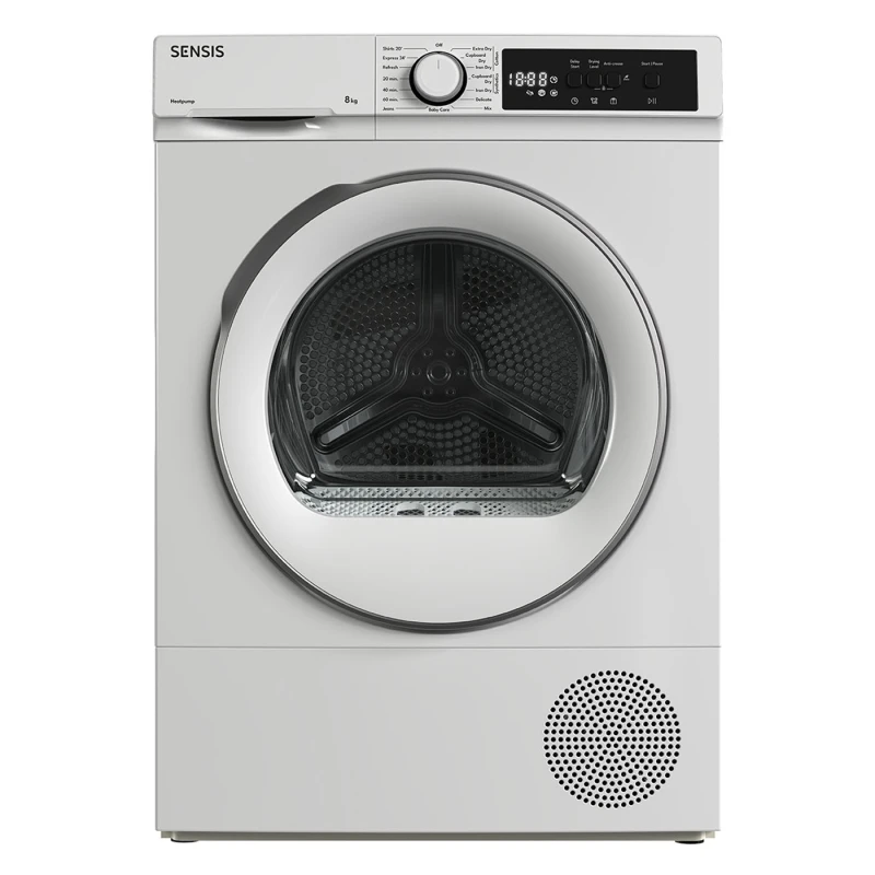 Image of Sensis TDHF018A2W 8kg Heat Pump Tumble Dryer - White TDHF018A2W