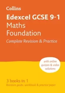 Image of Edexcel GCSE 9-1 Maths Foundation All-in-One Complete Revision and Practice : Ideal for Home Learning, 2023 and 2024 Exams