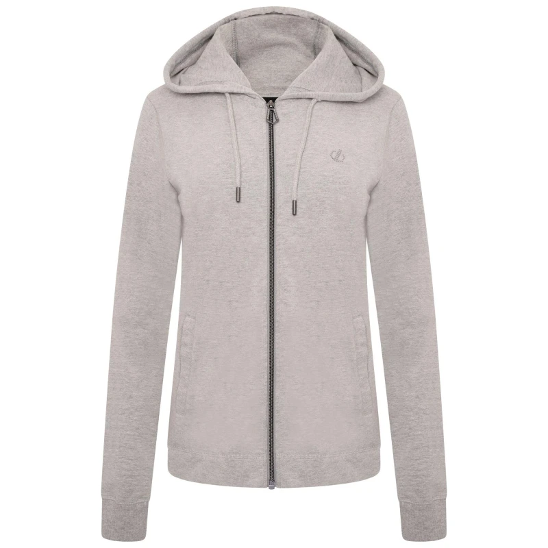 Image of Dare 2b 2b Influence Full Zip Fleece Hoody Womens - Grey Grey 8