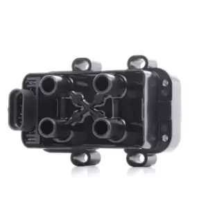 Image of RIDEX Ignition coil 689C0232 Coil pack,Ignition coil pack RENAULT,MAZDA,DACIA,TWINGO I (C06_),CLIO II (BB0/1/2_, CB0/1/2_)