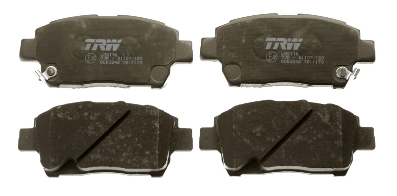 Image of TRW GDB3242 Brake pad set with acoustic wear warning Brake Pad Set,disc brake (402)