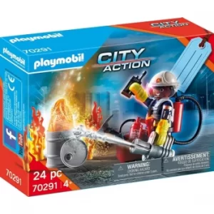 Image of Playmobil Fire Rescue Playset