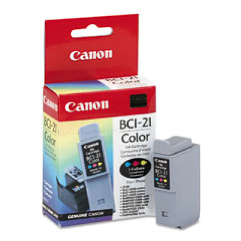 Image of Canon 0955A002/BCI-21C Ink cartridge color. 100 pages ISO/IEC 24711 15