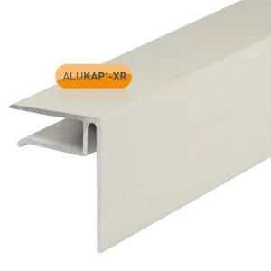 Image of Alukap-XR 16mm End Stop Bar 3m White