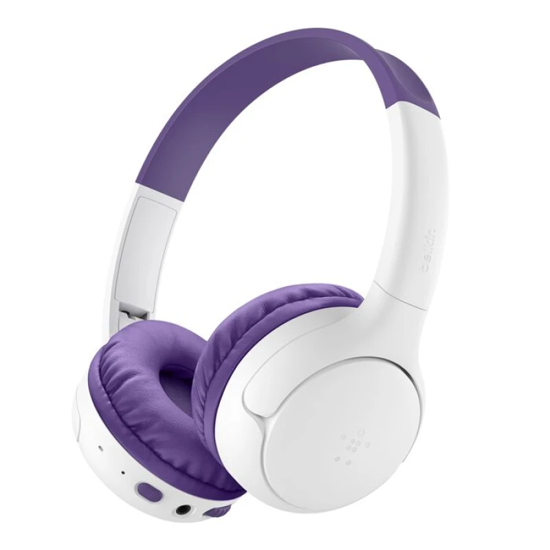 Image of Belkin Wireless On-Ear Headphones for Kids AUD012HQPU