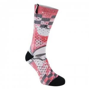 Image of No Fear 1 Pack Alabama Socks Junior Boys - Red/Black