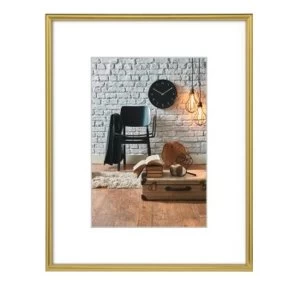 Image of Hama Sevilla Picture Frame 20 x 30cm with Mat 13 x 18 cm, High Quality Glass, Plastic Frame, ready to...