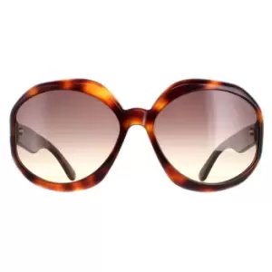 Image of Round Dark Havana Smoke Gradient Georgia 02 FT1011