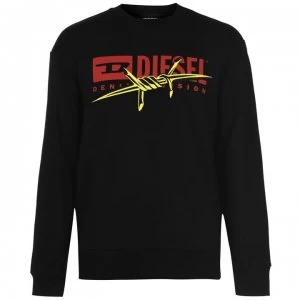 Image of Diesel Sweatshirt - Black 900