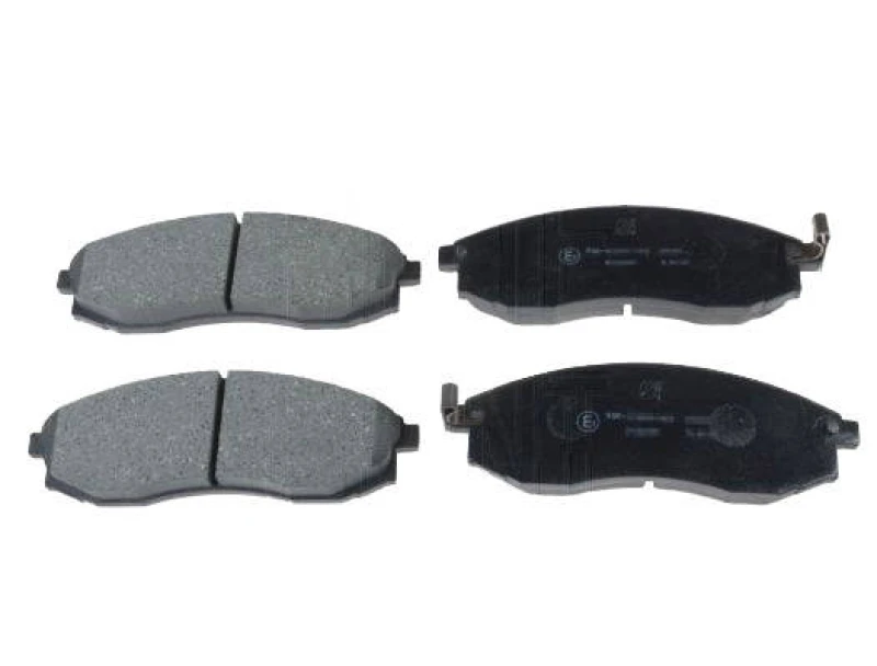 Image of Blue PRINT ADN14284 Brake pad set Front Axle, with acoustic wear warning Brake Pad Set,disc brake (402)