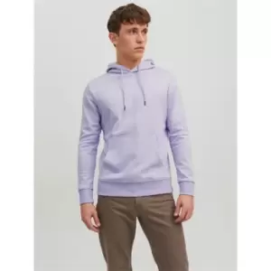Image of Jack and Jones Basic Hoodie - Purple