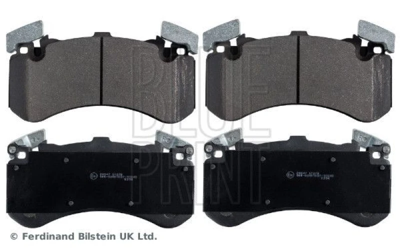 Image of Blue PRINT Brake pad set Blue PRINT ADV184291