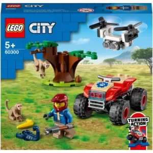 image of LEGO City Wildlife Rescue ATV Toy (60300)