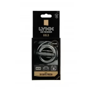Image of Lynx Gold Aluminium Refillable Vent Air Freshener (Case Of 6)