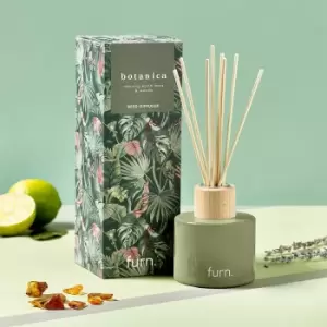 image of Amazonia Botanica Peppermint + Citrus Scented Reed Diffuser