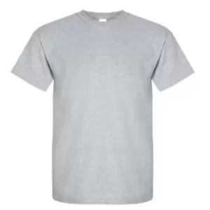 image of Gildan Mens Ultra Cotton Short Sleeve T-Shirt (2XL) (Sport Grey)