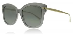 image of Michael Kors Lia Sunglasses Milky Blue Gray 32456G 53mm